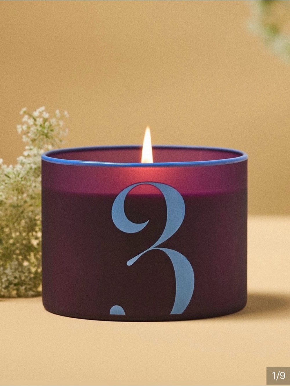 Anthropologie No 3 Candle